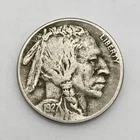 1927 - S Buffalo Nickel - Indian Head Nickel - San Francisco Mint