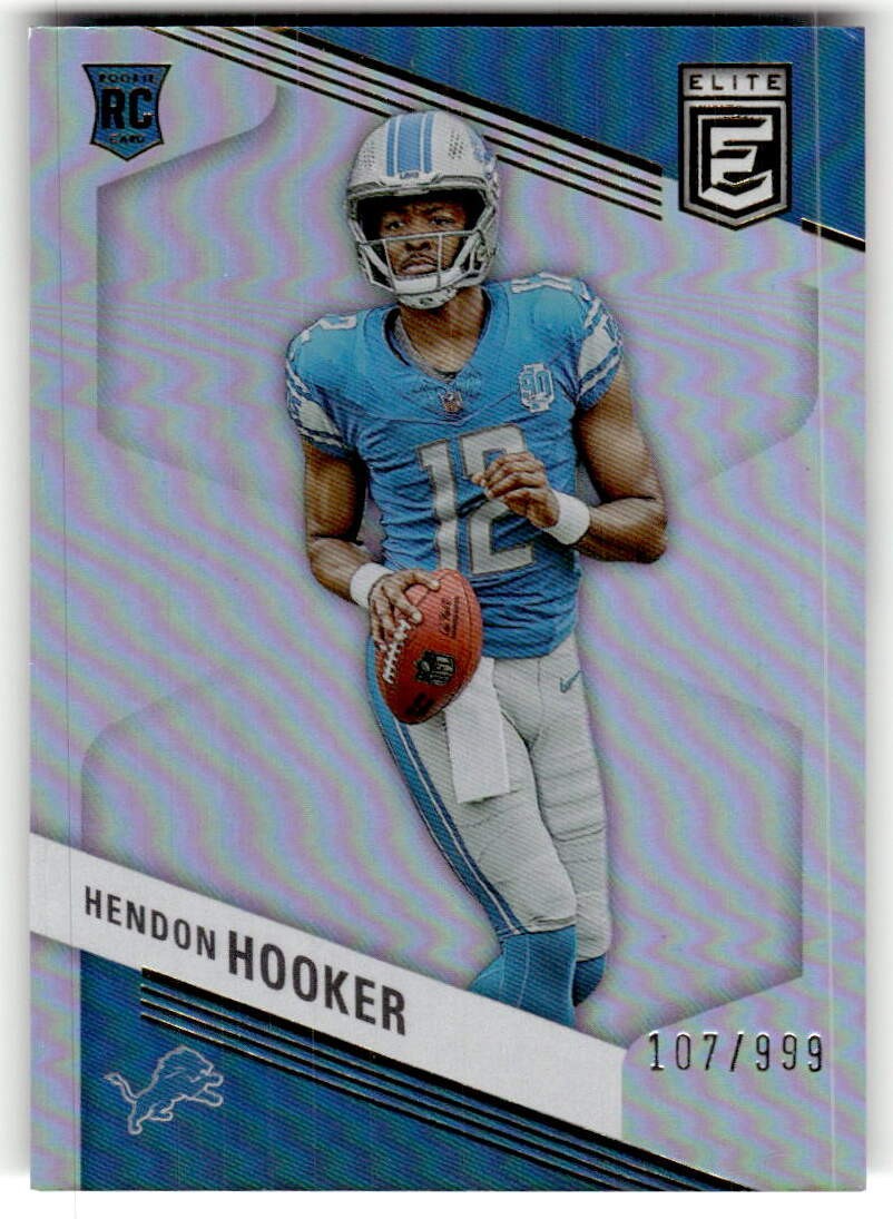 2023 Donruss Elite Hendon Hooker #/999 Rookie #142