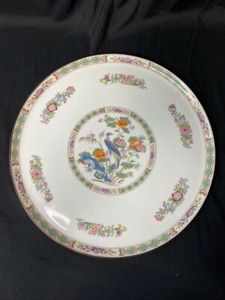 Rare Wedgwood Kutani Crane Gateau Plate 12 3 4 R4464 Excellent Condition Ebay