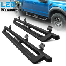 for 2015-2026 Ford F-150 SuperCrew Cab Running Boards 4" Drop Side Step Nerf Bar