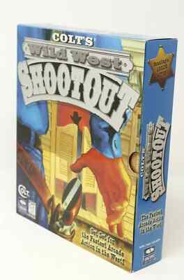 Colt's Wild West Shootout - PC Big Box Arcade Action- * New,Sealed ...