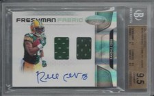 RANDALL COBB 2011 CERTIFIED FRESHMAN FABRIC JERSEY AUTO RC /499 BGS 9.5 10 AUTO