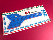 Original 1980s NOS UTAH Vespa X Fox PK 50 & 125 Mud Guard Protectors In Blue