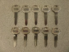 SILCA TOY21 TOYOTA X37 TR28 KEY BLANKS 10 PACK