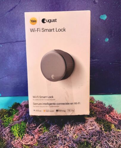 Yale August Wifi Smart Lock AUG-SL05-M01-S01 Apple HomeKit Alexa New Opened Box - Picture 1 of 5