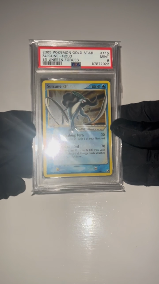 2005 Unseen Forces Suicune Gold Star 115/115 (PSA 9) | eBay