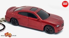 🎁RARE KEYCHAIN RED DODGE CHARGER TINTED WINDOWS CUSTOM Ltd EDITION GREAT GIFT🎁