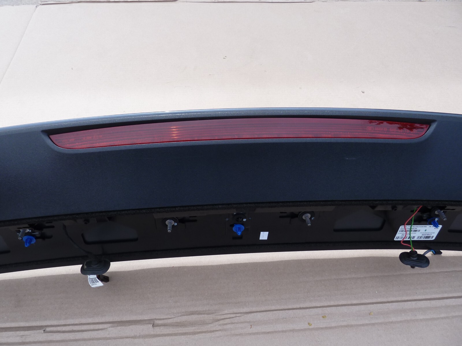 16-20 BENTLEY BENTAYGA Rear Lift Gate Trunk Tail Wing Roof Spoiler Air Deflector