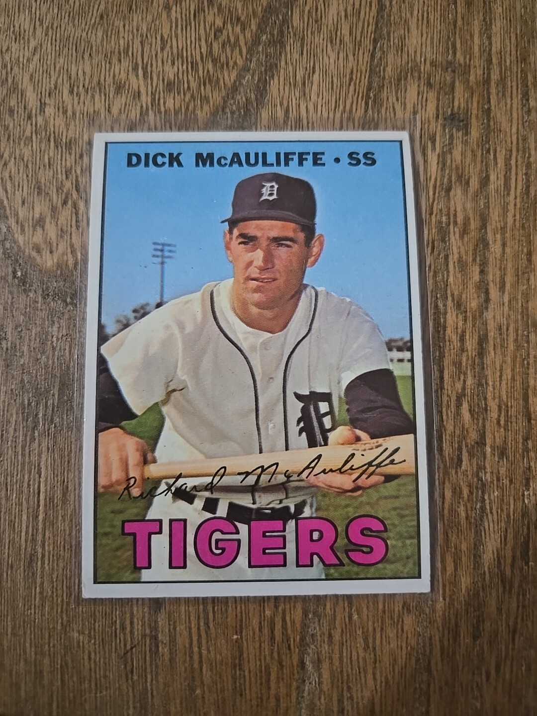 1967 Topps Baseball #170 Dick McAuliffe - Detroit Tigers