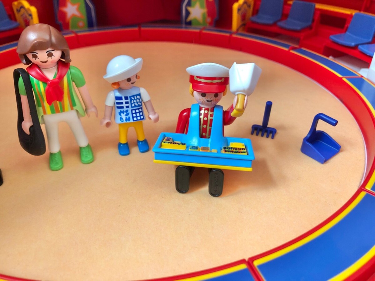 PLAYMOBIL Circus Big Top Fabric Tent 4230 RARE Lights PLAYMOBIL Circus Big Top Fabric Tent 4230 RARE Lights