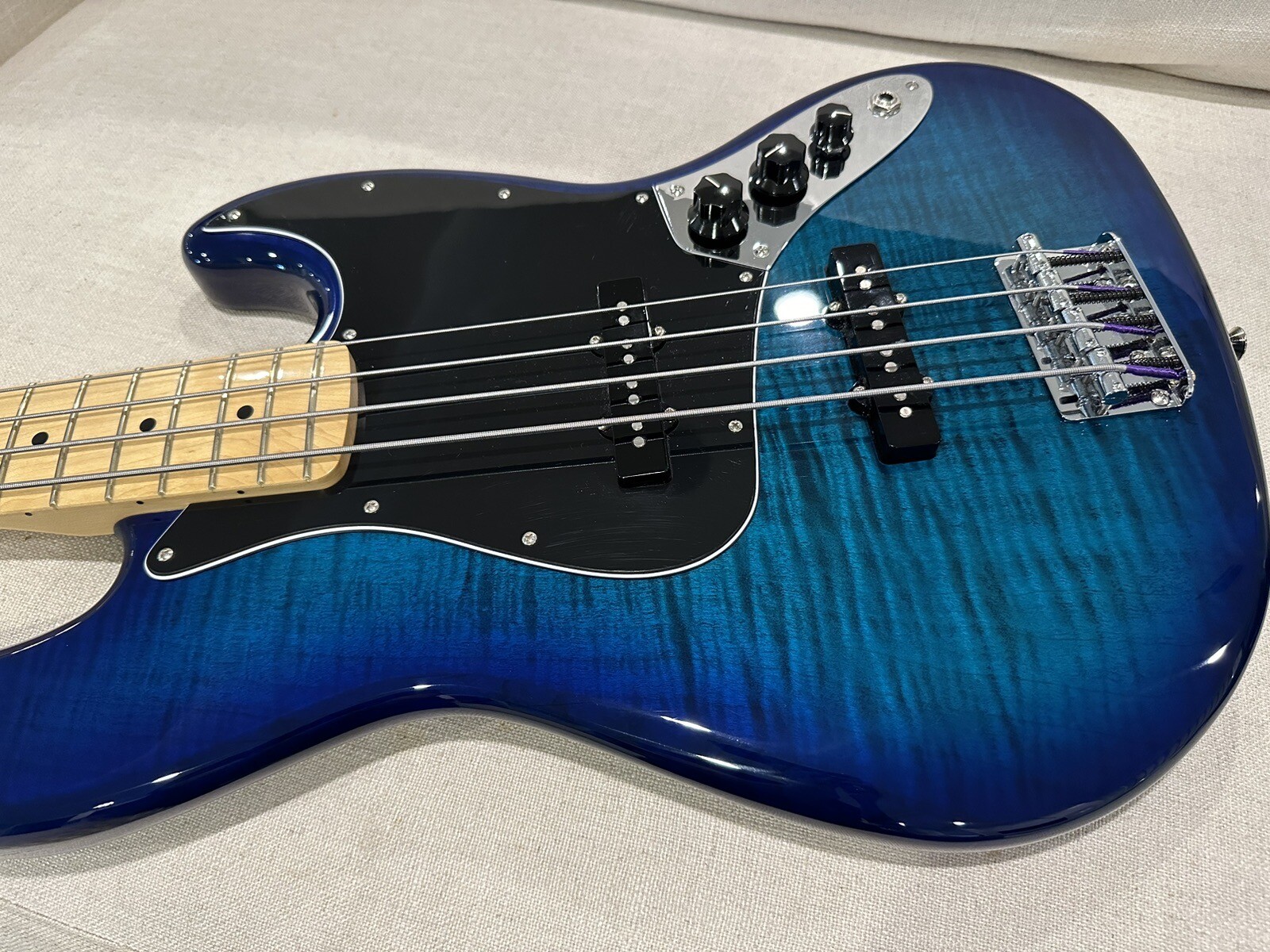 Fender Player Jazz Bass Blue Burst Plus Top eBay