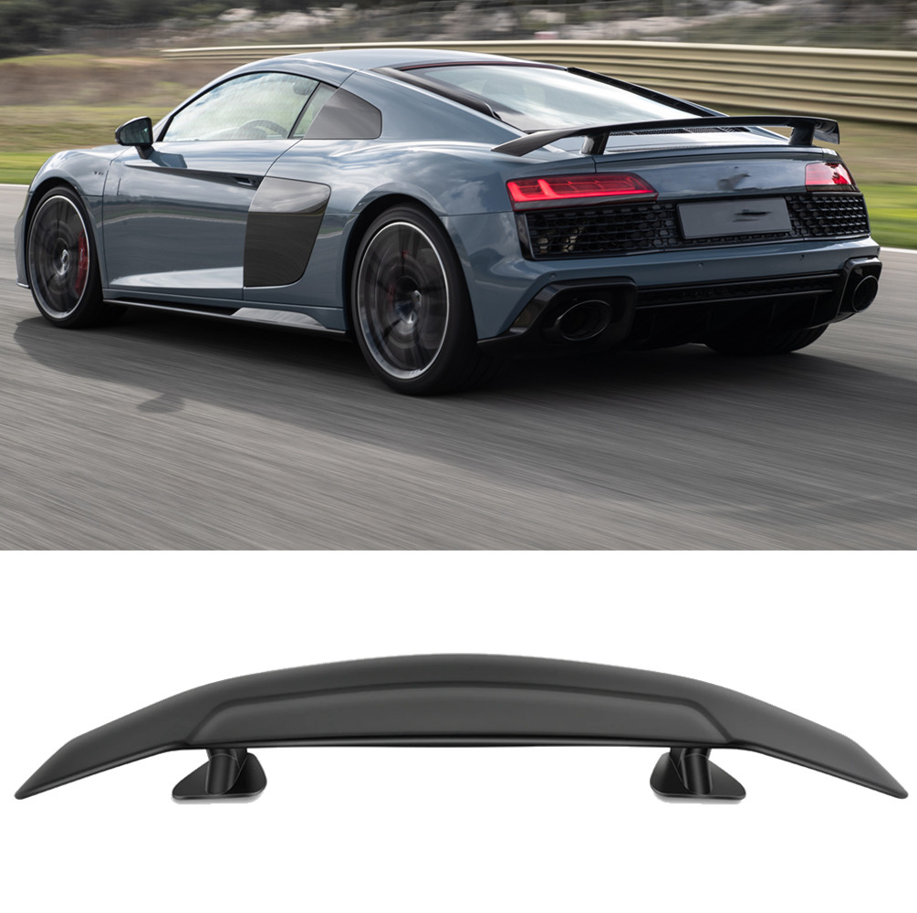 47" Matte Black Rear Trunk GT-Style Spoiler Racing Wing For Audi R8 V8 V10