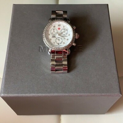 Women MICHELE CSX Chronograph Diamond 0.60 CT TW 100  display picture 3