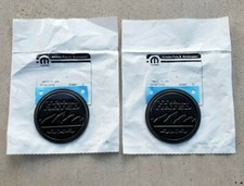 2018-2023 Jeep Wranglergladiator Black Trail Rated Badges 2 Fender Emblems Oem