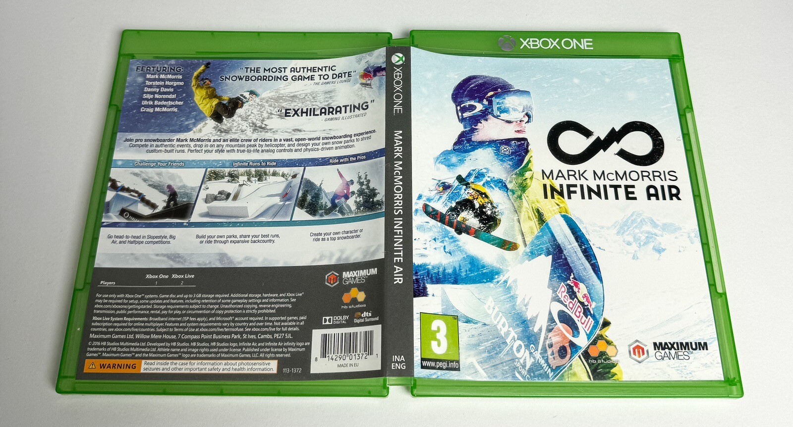Mark McMorris Infinite Air Xbox One TheGameWorld eBay