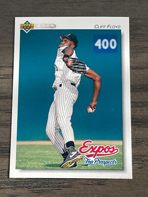 ベースボールカードtopsクリフフロイド Amazon.com: Cliff Floyd Rookie Card 1992 Topps Draft Pick #186