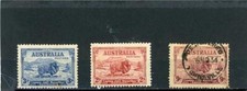 Australia 1934 Scott# 147-8 mint hinged ,149 Canceled