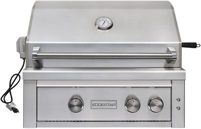 EdgeStar GRL300IBNG 60000 BTU 30 Inch Wide Natural Gas Built-In Grill*NEW*