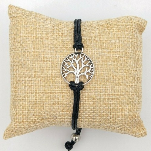 Bracelet Arbre De Vie Noir - Taille Unique, Neuf Avec étiquettes, Bijou Spiritualité