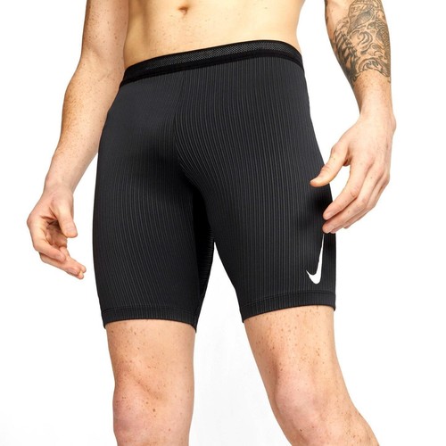 Nike AeroSwift 1/2-Length Running Tights DA1429 010 Black Mens SZ L XL 2XL - NEW | eBay