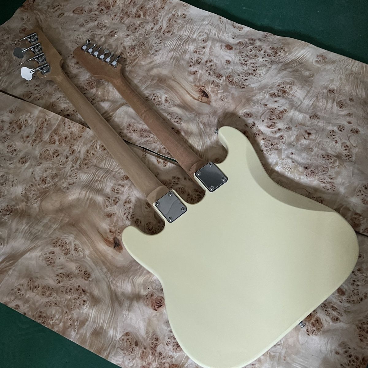 New Double Head Double Neck Electric Guitar Electric Bass New Double Head Double Neck Electric Guitar Electric Bass