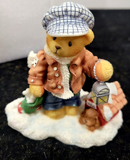 ENESCO Cherished Teddies. Boy with dog house. 1998