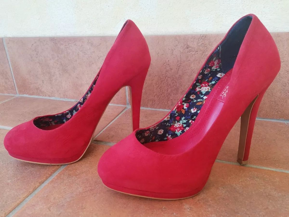 Scarpe top rosse zara