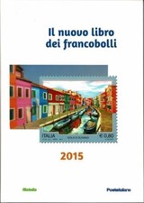 ITALIA: IL LIBRO DEI FRANCOBOLLI, BUCA DELLE LETTERE, DEL 2015 SENZA FRANCOBOLLI
