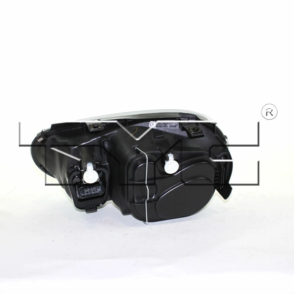 Правосторонняя фара (без противотуманных фар) для люка Volkswagen Golf 2002-2005 годов выпуска - Изображение 2 из 2