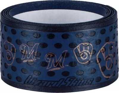 Lizard Skins DSP Baseball Softball Bat Grip Milwaukee Brewers 1.1mm Navy Blue