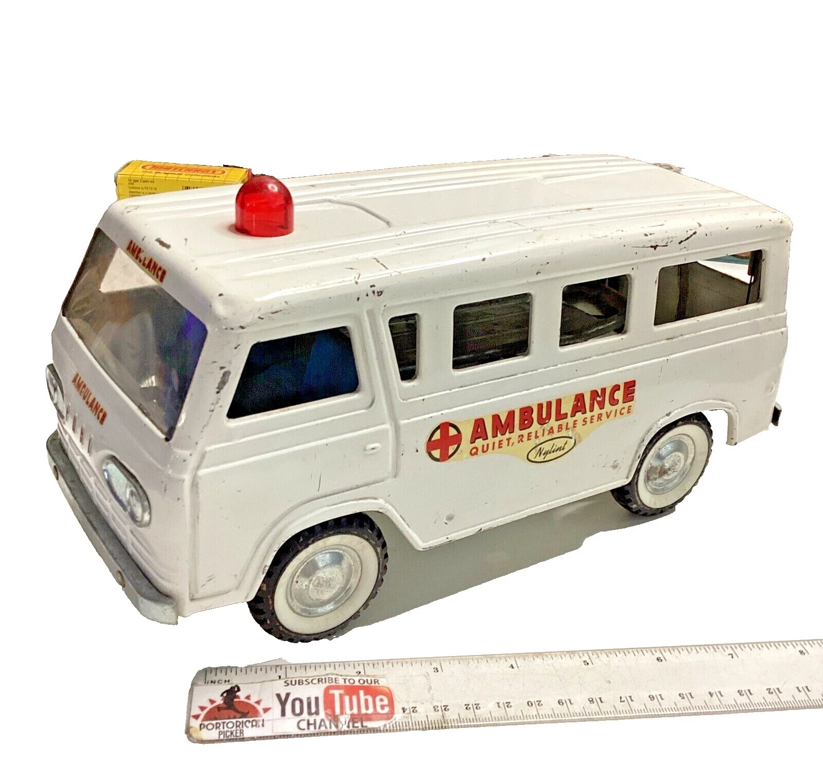 Nylint Vintage Manufacture Diecast Ambulances