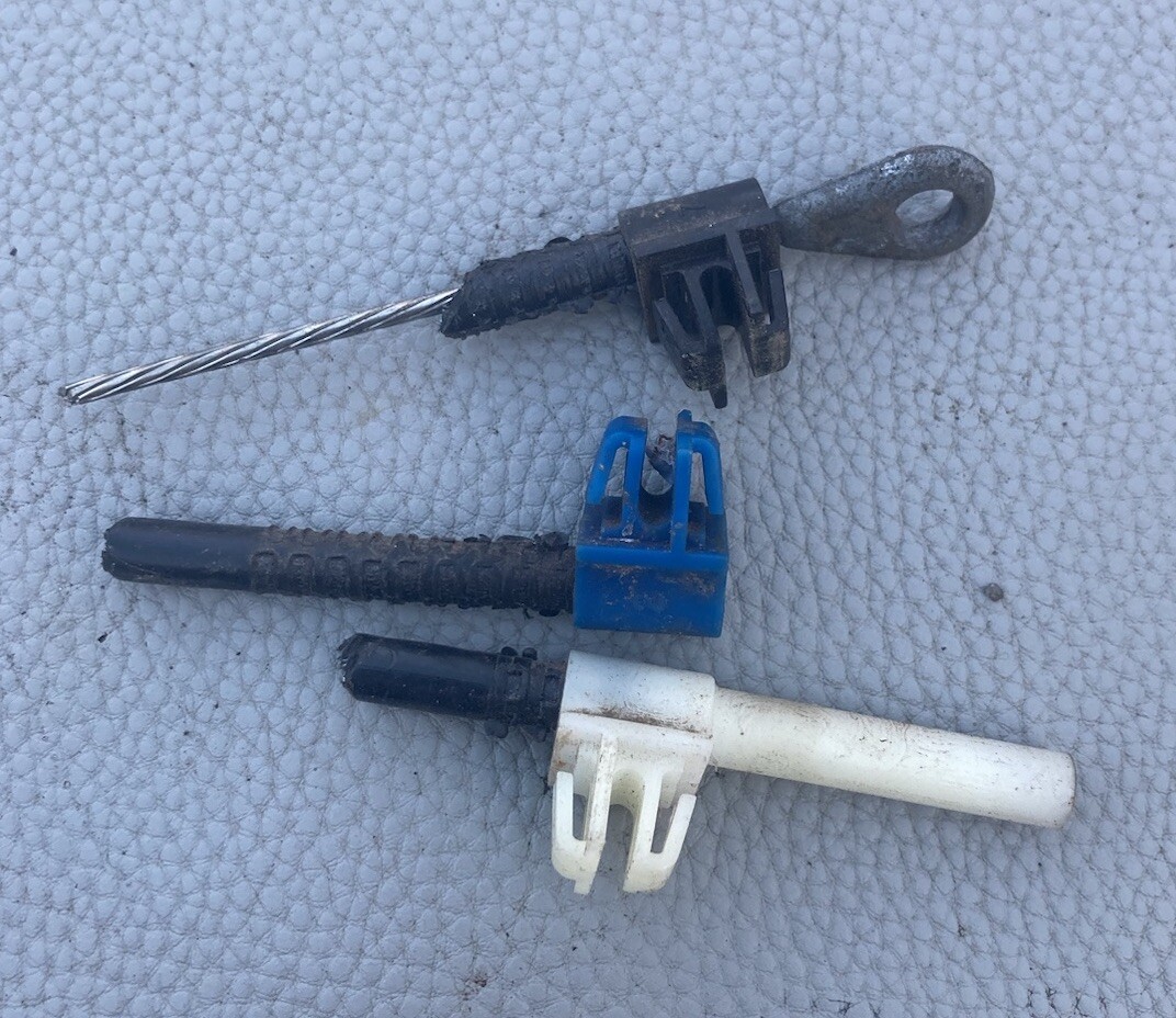 Jeep Wrangler YJ OEM Heater Control Cable CLIPS Set of 3 8795 eBay