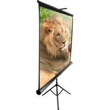 Elite Screens T113UWS1 Tripod Series 113" Tripod Projector Screen - Black