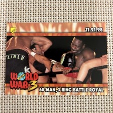 1999 WCW NWO NITRO Stickers S11 60-Man, 3-Ring Battle Royal World War 3