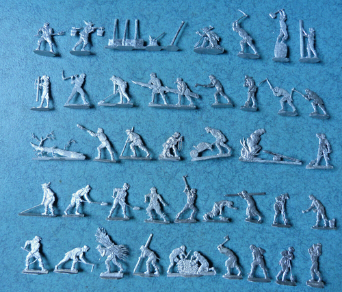 Plats d'étain - Zinnfiguren DROSTE : Guerre de 30 ans