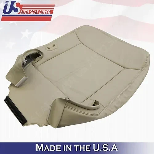 Cubierta de cuero tostado para conductor y pasajero Lincoln Town Car 2003 a 2011 Foto 3 de 4