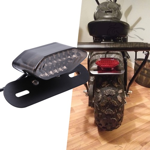 For Coleman CT200UEX Motorcycle License Plate Turn Signal LED Stop