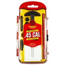 Shooter's Choice .45 Caliber Rifle Cleaning Kit w/ Brass Rod Brushes Patches