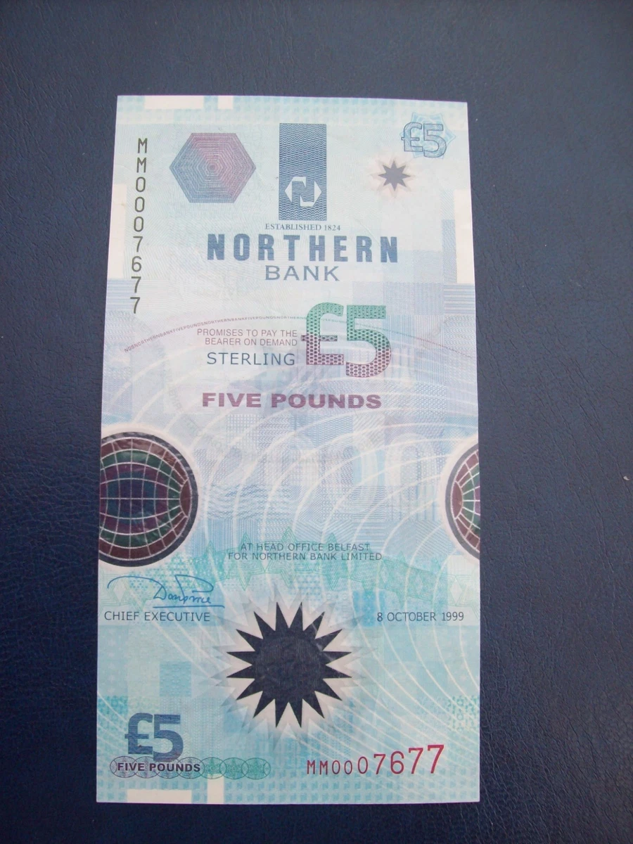 Northern Bank Northern Irish Banknotes for sale | eBay UK