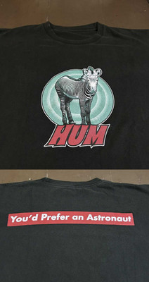 HUM band You d prefer an astronaut Unisex Cotton T-shirt ALl Sizes LI103