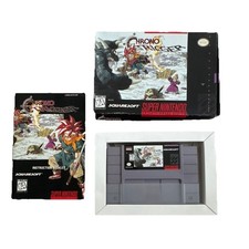 Chrono Trigger (SNES) Boxed w/ Manual NTSC-U/C 1995 Owner tested and works.