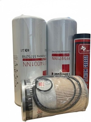KIT Fleetguard LF14001NN FF5971NN FS19764, +1 GRASA ROJO Cummins x15-x12 +2020