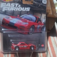 Hot Wheels Fast & Furious 1:64 1995 Mazda RX-7 Red Diecast Car Unopened
