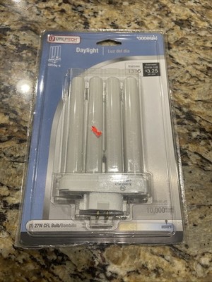 Utilitech Daylight four-set Bulb, Brightness 1335 Lumens 27W