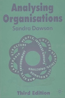 Analysing Organisations by Sandra Dawson (English) Paperback Book