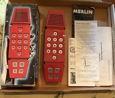 Vintage MERLIN Electronic Wizard Parker Brothers 1978 FOR PARTS