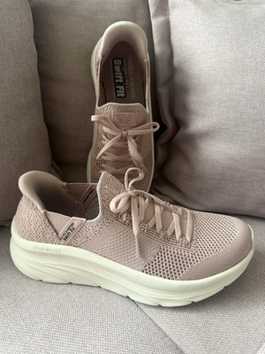 Skechers D Luxe Walker Martha Stewart Damen Rosa Slip Ins Gr. 38