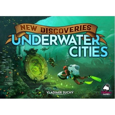 Underwater Cities Erweiterung: Neue Entdeckungen Brettspiel - Brandneu Versiegelt