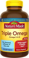 Nature Made Triple Omega 3-6-9, 180 Softgels