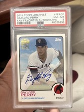 2015 Topps Archives - Fan Favorites Autographs Gaylord Perry #FFA-GP (AU)